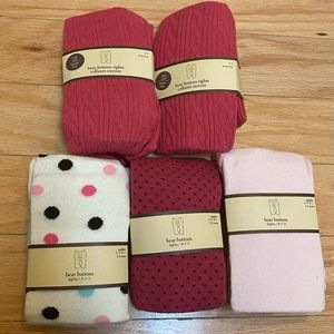 Toddler Tights Bundle of 5
